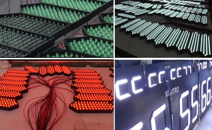 Hot Sale 8 inch Waterproof 7segment Digital Led Module For Price/Time/Temperature/Score Sign
