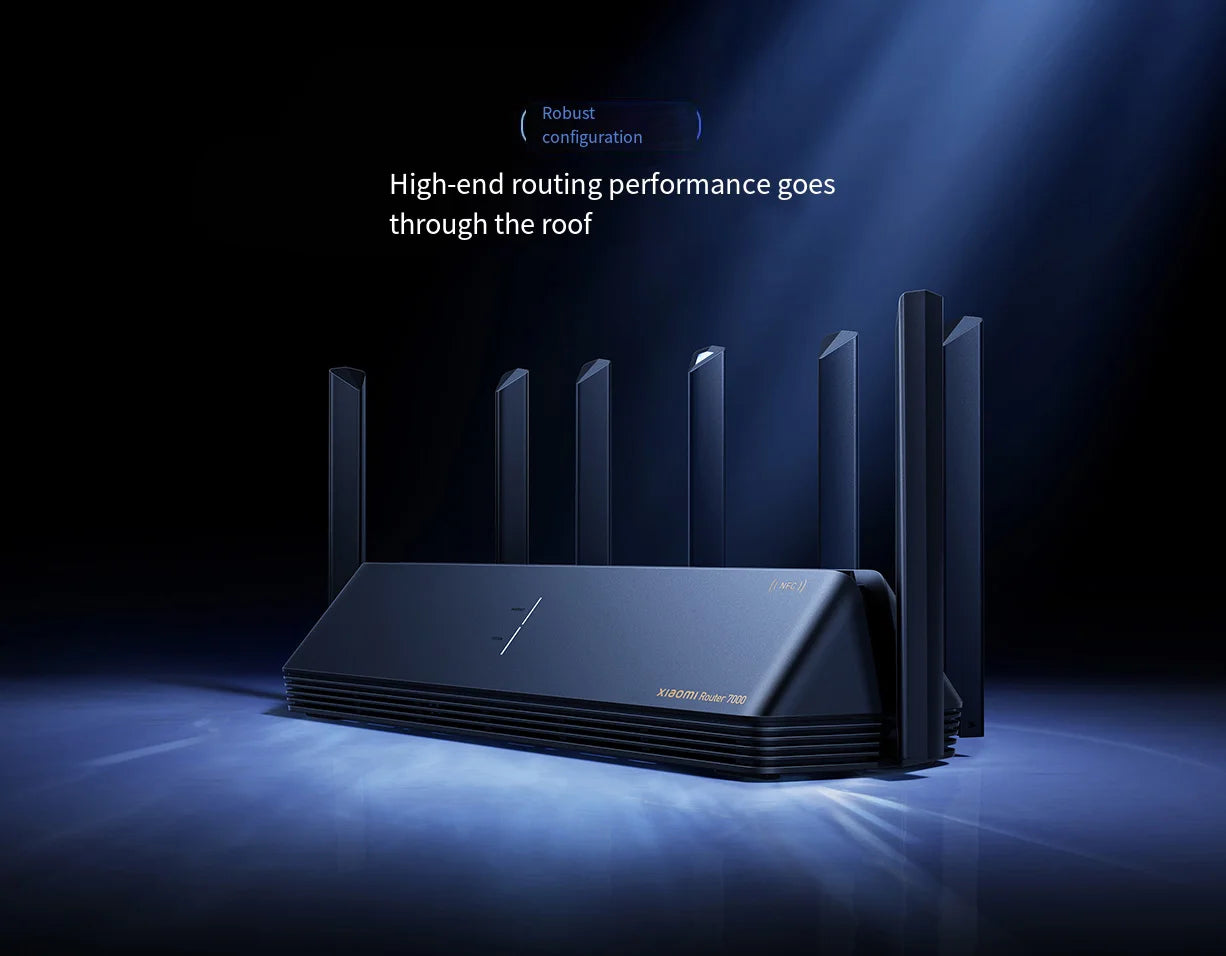 Xiaomi  Wireless Wifi 7 Router BE7000 Signal Booster Repeater Extend Gigabit Amplifier 160MHz 1GB Memory Tri-band Mesh Mi Route