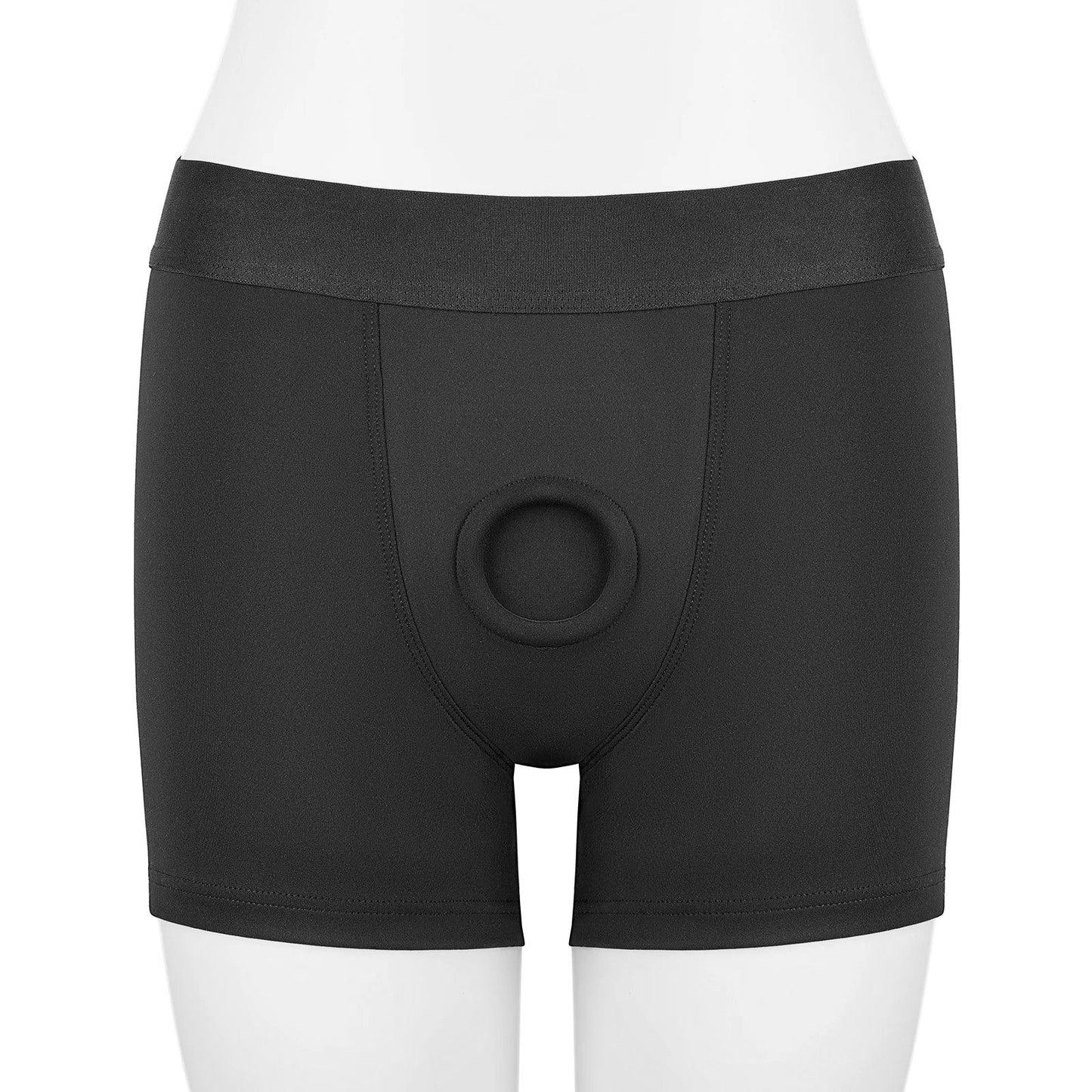 Unisex Women Men Lesbian Transgender Ladyboy Strap on Harness Boxer Briefs Strapon Underwear Strapless Boxers