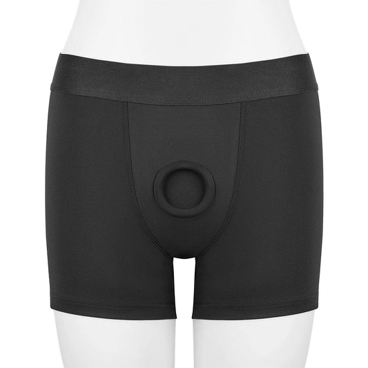 Unisex Women Men Lesbian Transgender Ladyboy Strap on Harness Boxer Briefs Strapon Underwear Strapless Boxers