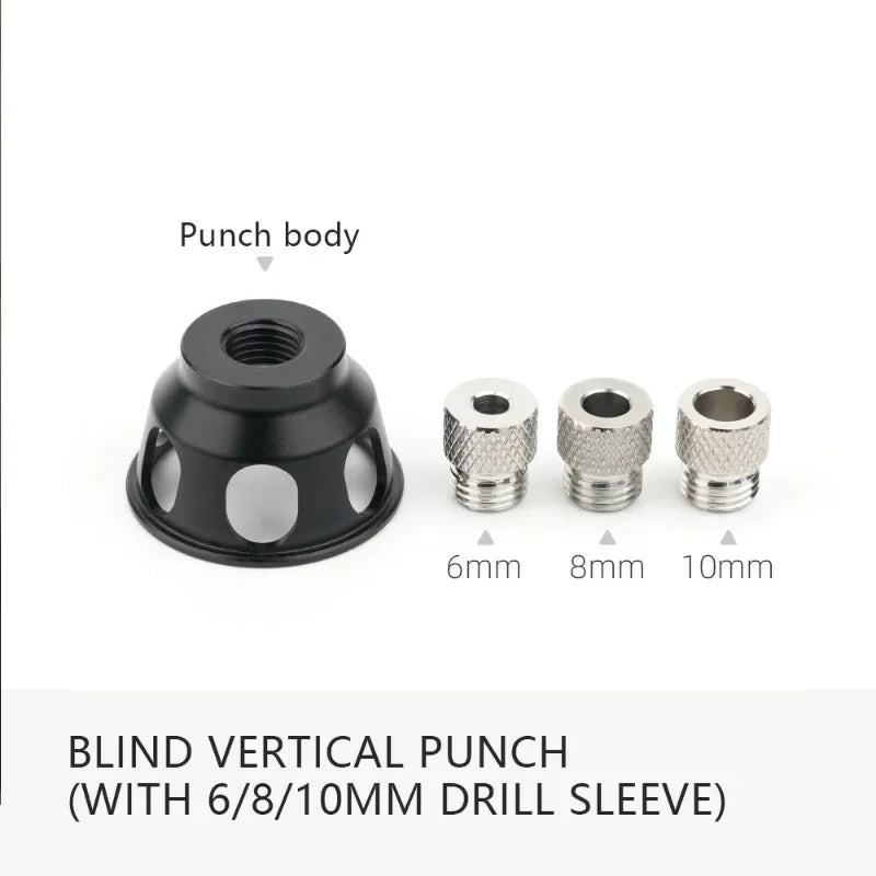 Vertical Drilling Guide Device Auxiliary Woodworking Punch Tool DIY Furniture Right Angle Punching Guide Locator