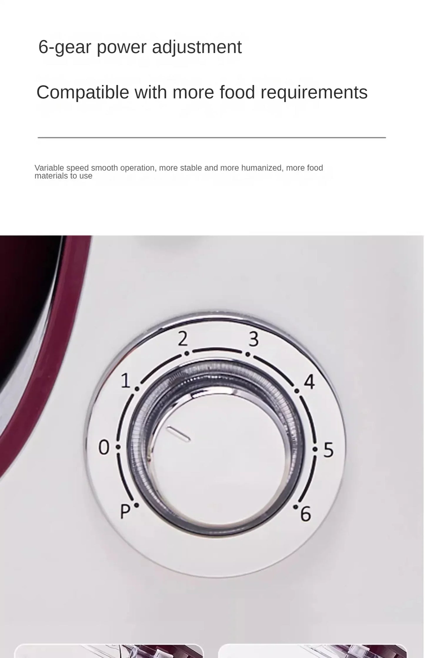 Desktop Egg Beater Electric Household Baking Chef Machine Cream Beater Small Mixing and Noodle Cover Commercial Stand Mixer
