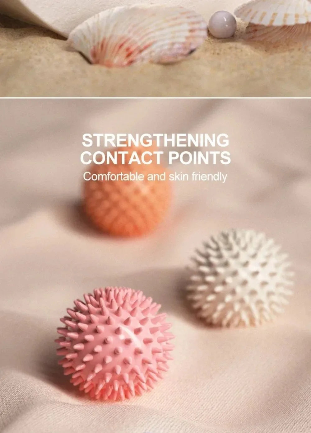 Fascia Ball Raised Point Massage Ball TPR Posture Master Yoga Ball Waist and Back Foot Massage Ball Muscle Relaxation Massage