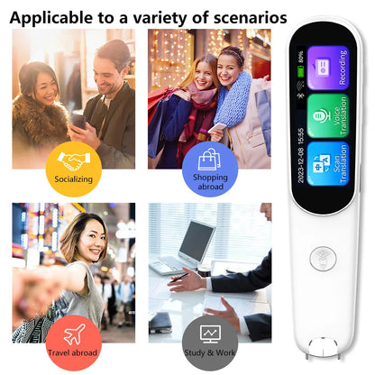 SD02 Intelligent Translation Machine Offline Chinese English Scanning with 112 Multilingual Translation Pens