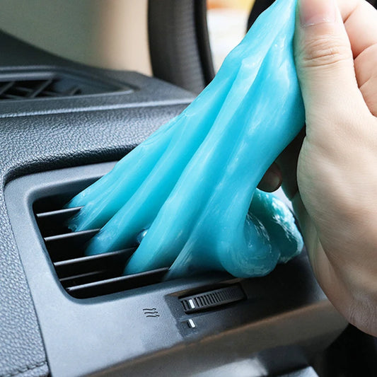 1/2 Packs Dust Remove Car Interior Cleaning Gel High Efficiency Magic Mud Keyboard Desk Cleaning Tool Car Wash Accessories by PDG ibma