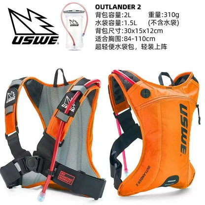 USWE water Bag Cycling Sports Travel Hiking Backpack Lightweight Breathable