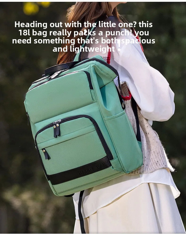 New Mom Bag: Multi-Functional, High-Capacity, Lightweight Diaper Bag with Milk Storage Compartment