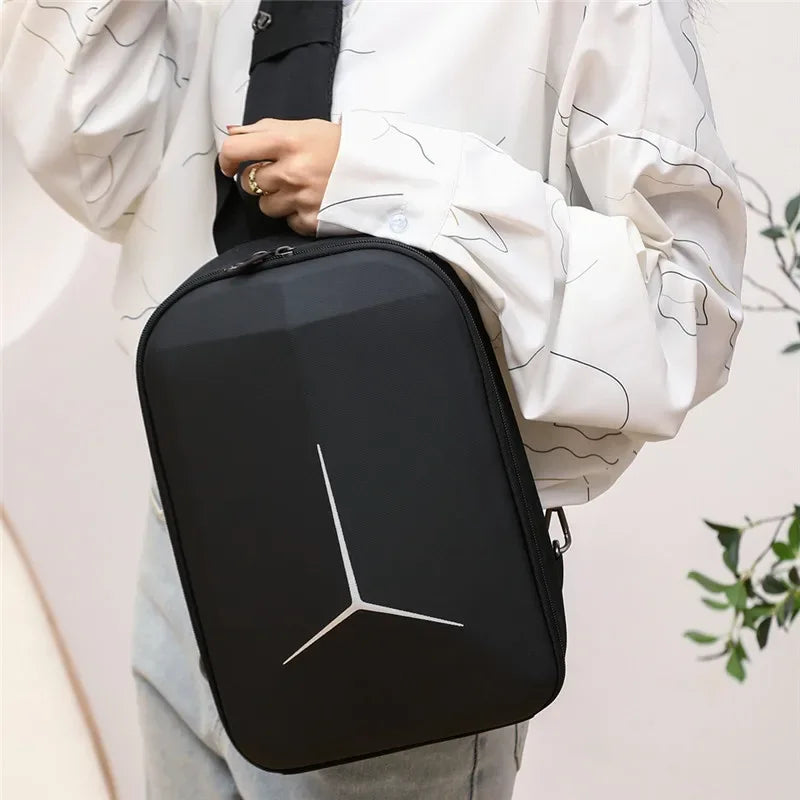 For DJI MINI 4 Pro Bag Storage Case Backpack Messenger Chest Bag Portable Fashion Box for Mini 4 Pro Shoulder Bag Accessories