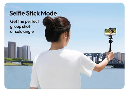 Ulanzi MT88 ClipMate Tripod Backpack Clip Selfie Stick Mode Extendable Tripod Mode Travel Photography Livestreaming Vlog Shots