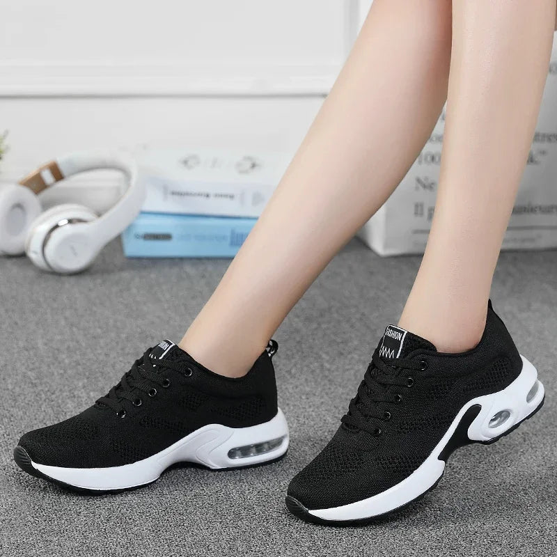 MAEDEF New Fashion Ladies Casual Shoes Summer Light Mesh Breathable Shoes Women's Sports Shoes Outdoor Anti-slip Training Shoes