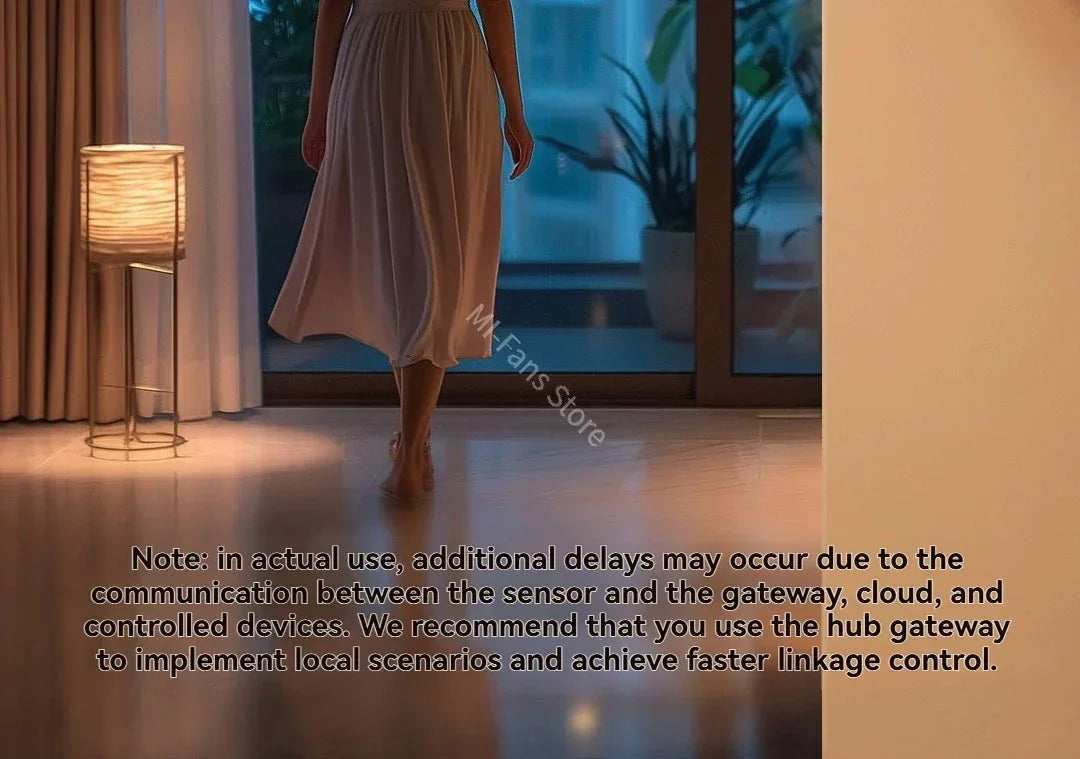 Linptech Smart Human Body Presence Sensor ES3 6M 180° Induction Infrared Pyroelectric Sensor Static Recognition For Xiaomi APP
