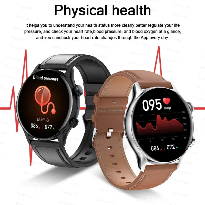 2025 New Smartwatch Women 1.39 inch AMOLED HD Screen Always On Display Custom dial Call IP68 Sport Smart Watch For women men