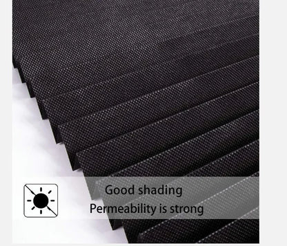 1 PC Easy Installation Window Shades Non-woven Fabric Pleated Zebra Blinds Roller Room Blackout Curtain For Living Room Balcony