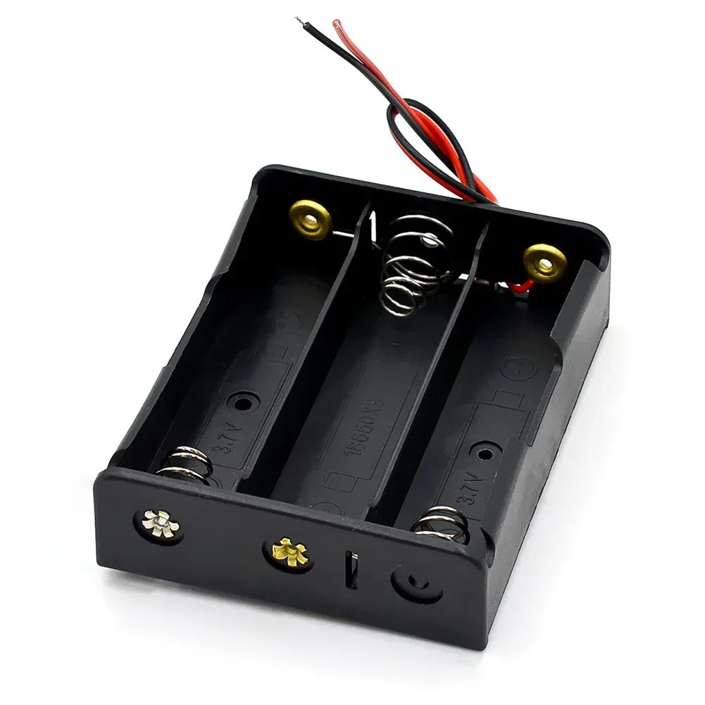 ALLOYSEED 18650 Power Bank Case 1X 2X 3X 4X 18650 Battery Holder Storage Box 1 2 3 4 Slot 18650 Rechargeable Batteries Container
