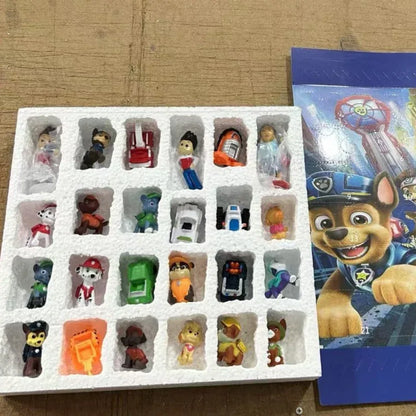 Paw Patrol Christmas Blind box Ornament Ornament Cartoon Poke Comic Periphery Doll Creative Toys Holiday Gifts For Children Boys