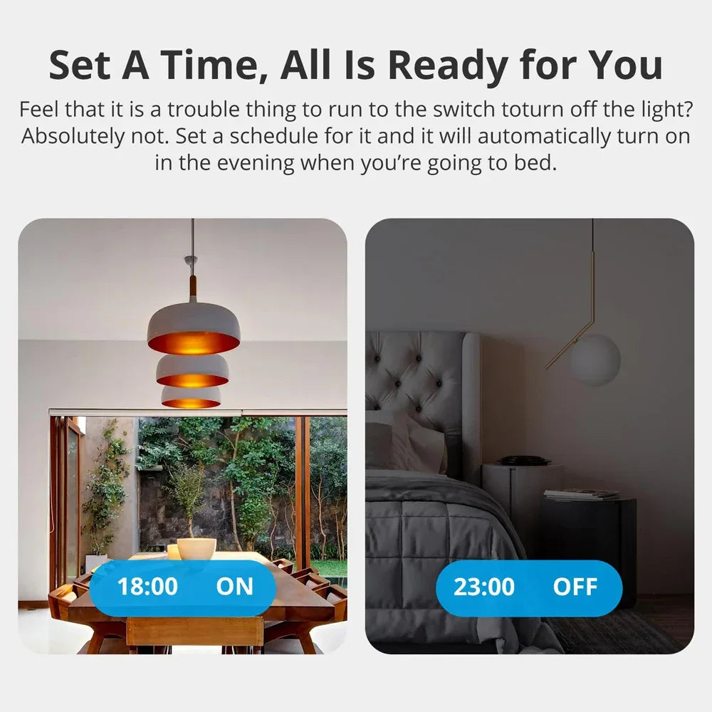 SONOFF TX US Wall Smart Switch 433Mhz RF Remote Control Wi-Fi Touch Switch via eWeLink APP Works With Alexa Google Home