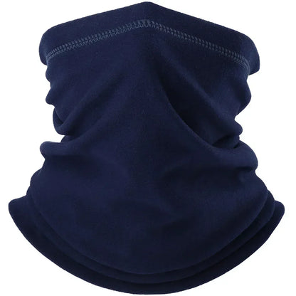 Winter Fleece Thermal Neck Warmer Gaiter Bandana Face Mask Ear Cover Tube Scarf Skiing Snowboard Neckerchief Headband Women Men