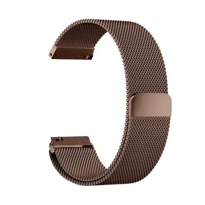 Milanese Strap For Garmin Vivoactive 6 5 4 4s 3 Venu 2 2Plus 2s 3 3s Venu4 SQ 2 Music 18 20 22mm Stainless Steel SmartWatch Band