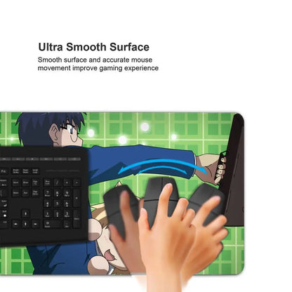 Neco-arc Gamer Cabinet Mouse Pad Anime Gaming Accessories Rubber Keyboard Office Tables Computer Desk Mat Carpet Mousepad