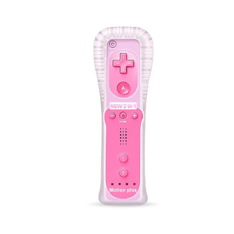 a Whole Set Remote Controller with Nunchuck Controller for  Wii Games Control for Wii Console Wireless Gamepad with Motion Plus