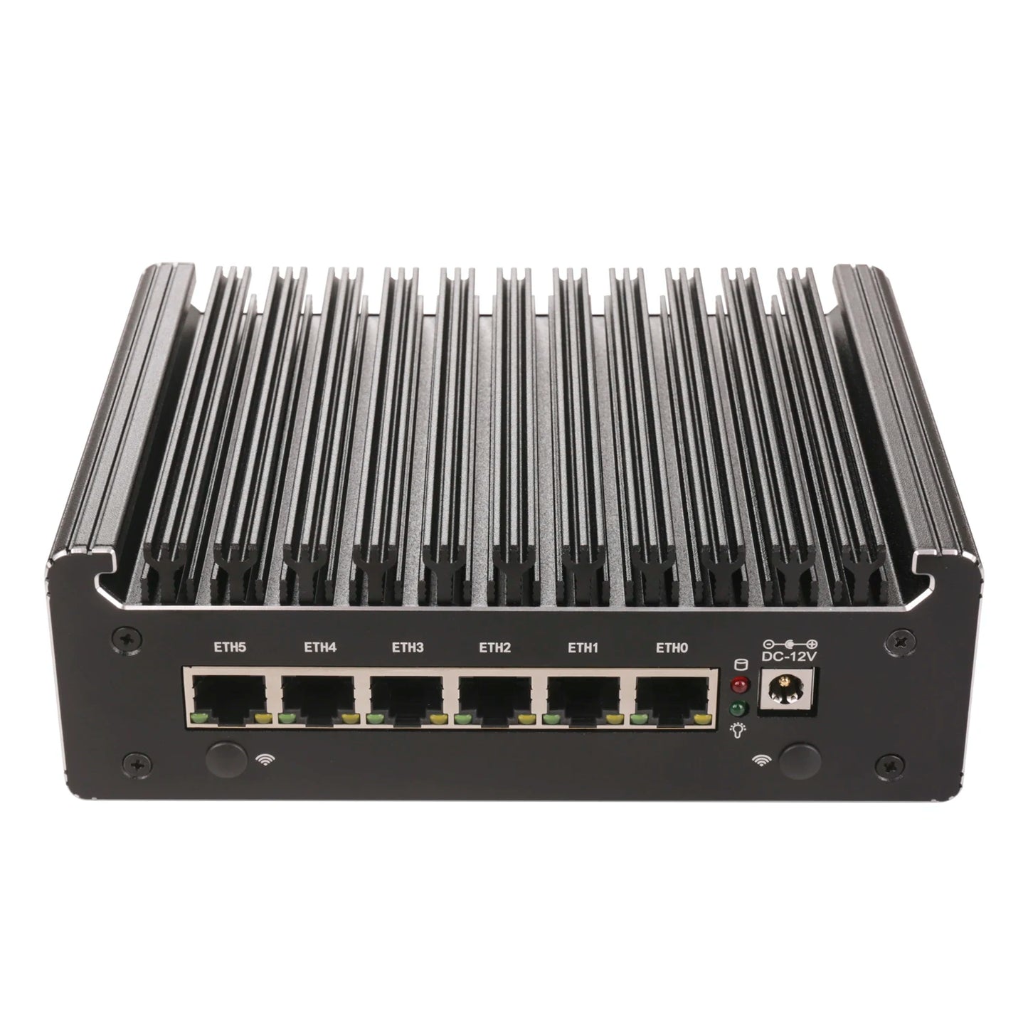 Intel N100 8505 7505 6305 6x i226-V 2.5G Firewall Server Fanless Mini PC DDR4 NVMe 1*COM Type-C pfSense OPNsense Mini Computer
