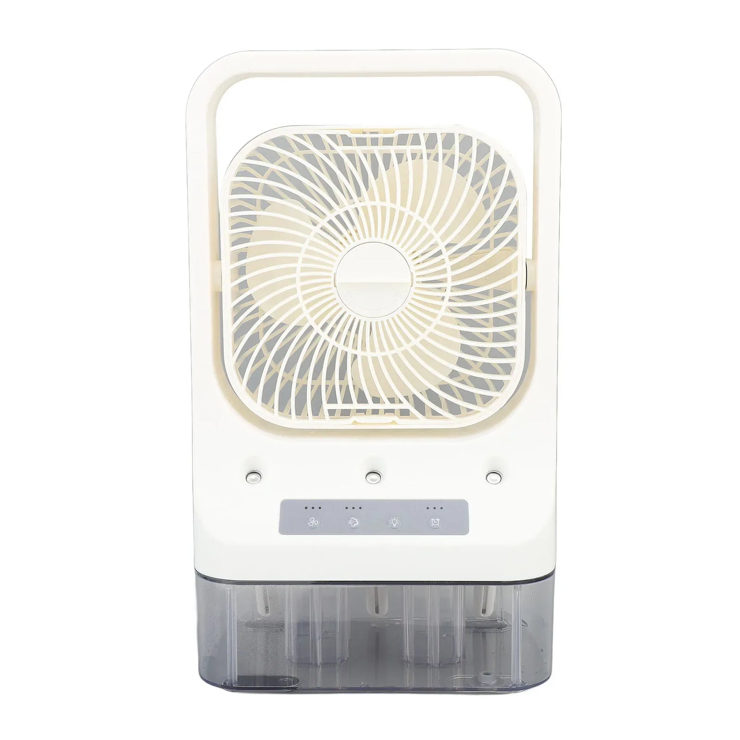 Portable Humidifying Fan Cooler Quiet 3 Gears Automatic Timing Cool Mist Evaporative Fan for Home