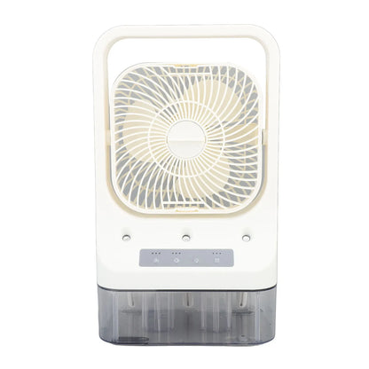 Portable Humidifying Fan Cooler Quiet 3 Gears Automatic Timing Cool Mist Evaporative Fan for Home