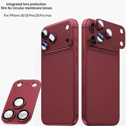 3/2/1 Pcs Matte Protective Film For iPhone 18 17 Pro Max 18 Pro Lens Full Coverage Ultra-Thin Camera Protector Drop Metal Frame