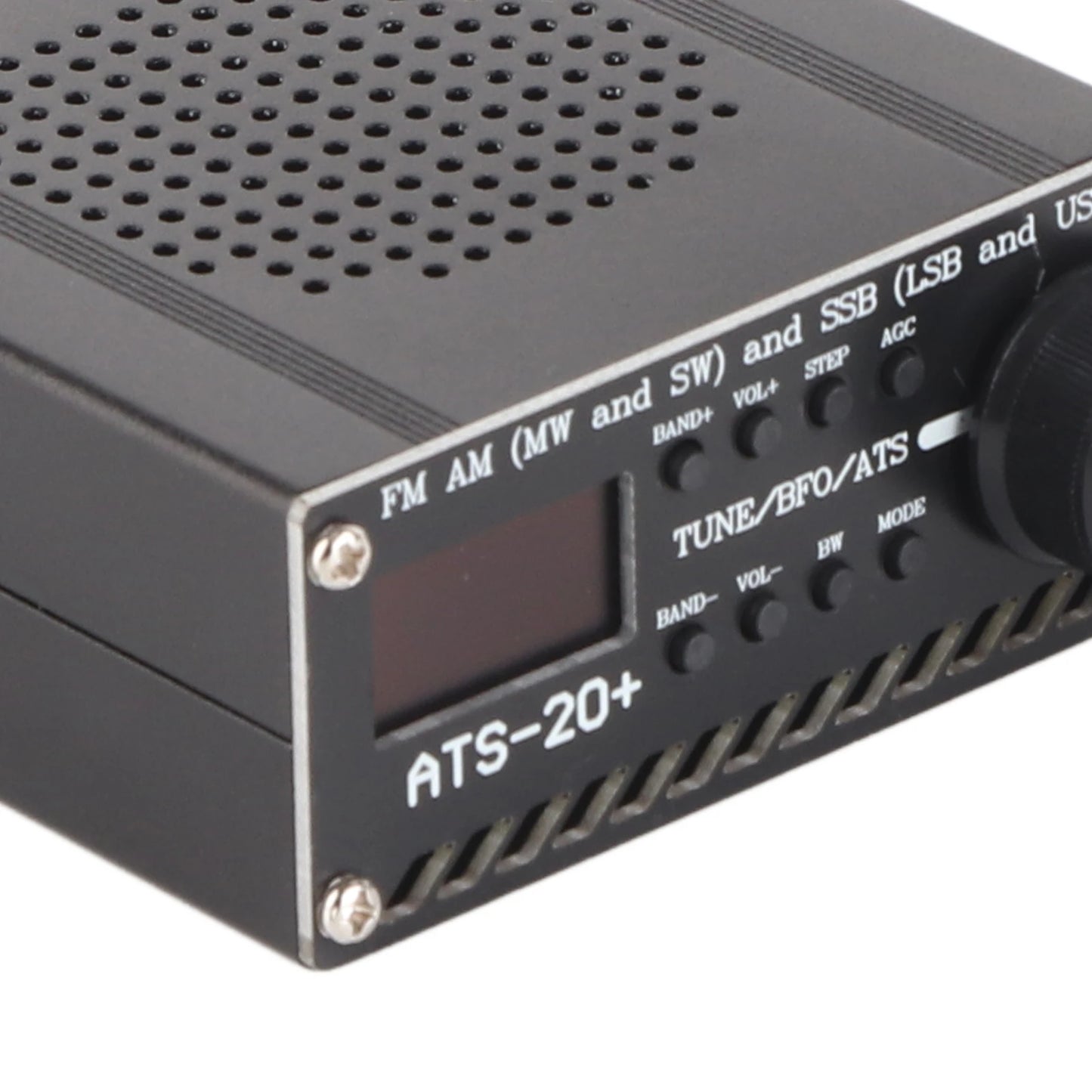 Full Band Radio Receiver AM LW MW SW SSB LSB USB Scanner Portable with Antenna ATS-20+ Si4735 Electronic Components