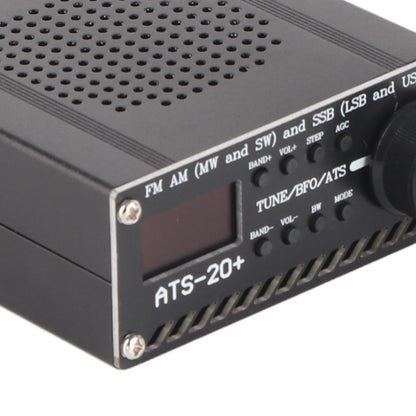 Full Band Radio Receiver AM LW MW SW SSB LSB USB Scanner Portable with Antenna ATS-20+ Si4735 Electronic Components