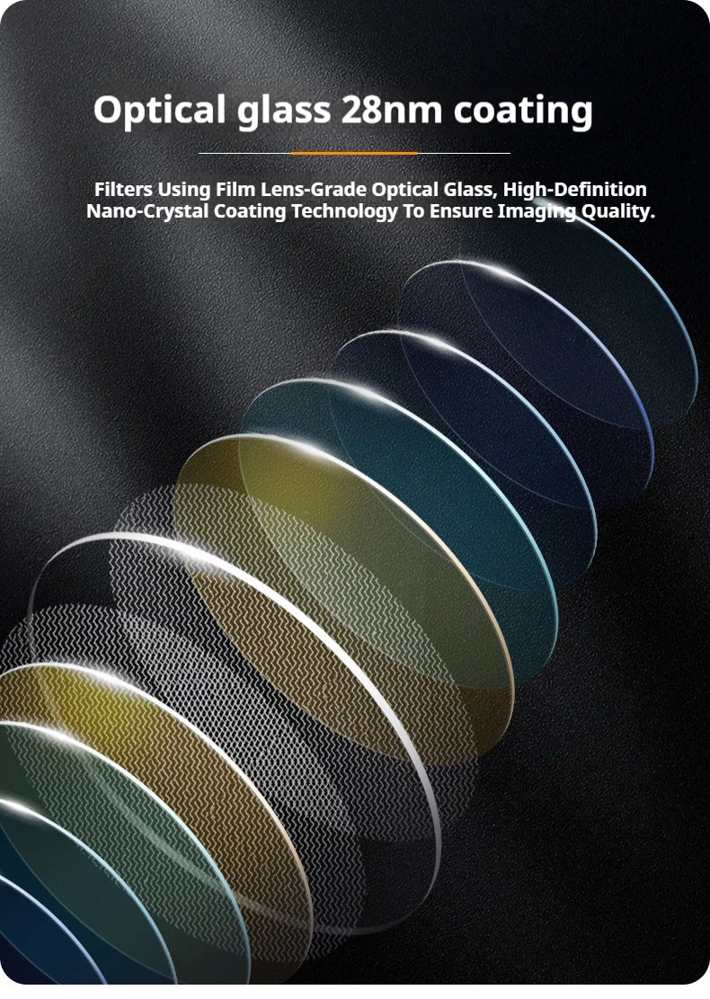 WalkingWay for XiaoMi 15 Ultra Phone Lens Filters 67mm Phone Filter Set 13/14/15 Ultra General ND CPL GND Soft Star Flare Filter