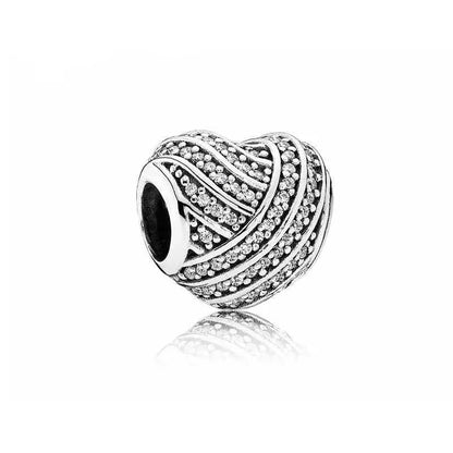 The New 925 Sterling Silver Charm Mother's Day Queen Crown Gift Box Fits Women Jewelry With Original Bracelet Accessories