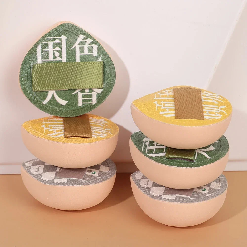 Finger Mini Puff Professional Cosmetic Cushion Puff Concealer Foundation Detail Puffs Finger Puff Set Makeup Sponge Beauty Tools