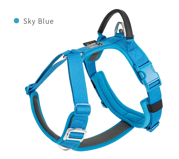 SMALL COMBINATION Pet Harness No Pull Nylon Reflective Dog Harness Adjustable Comfortable Control Walking Running Accessories