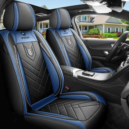 1pcs All inclusive seat cover full leather car seat cushion Driver's seat cover or passenger seat cover all season universal pad by PDG ibma