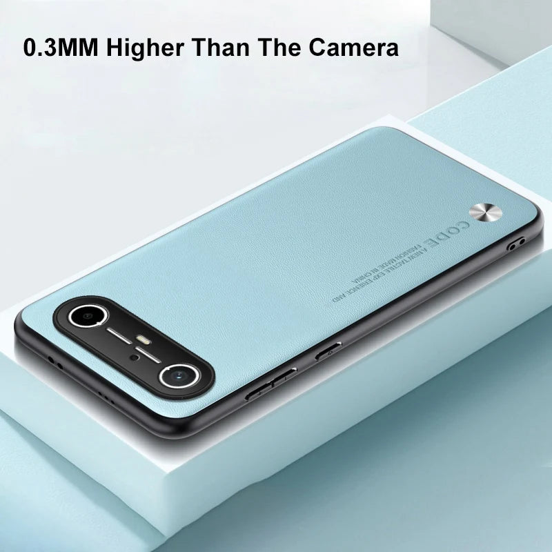 Luxury PU Leather Case For Tecno Pova Slim 5G Back Cover Silicone Shockproof Full Protection Phone Case For Tecno Spark Slim 4G