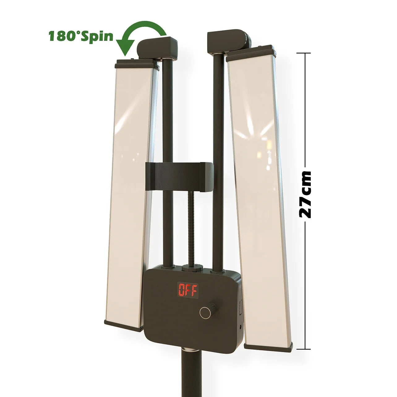 45W LED Video Light Double Arms Fill LED Light Selfie Light Long Strips LED Light for Photo Studio Live Broadcast Tiktok Stream