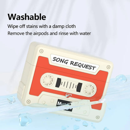 Game Case for AirPods Pro 3 2025 Cover with Cleaner Kit Keychain For AirPods Pro 3rd Generation Silicone Case for AirPods Pro 3
