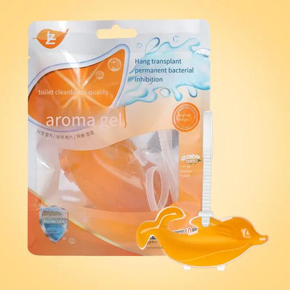 Toilet Hanging Dolphin Gel Fragrant Fresh Air Lasting Fragrance Deodorization Odor Removal Toilet Cleaning Gel Toilet Cleaning