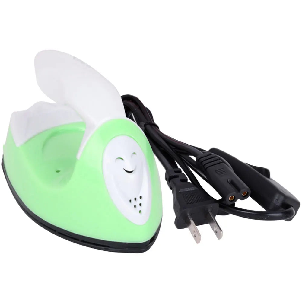 Mini DIY Children Electric Iron Collage Beans Hot Diamonds Heat Transfer Printing 60-300W Heat Press Machine US/UK/EU Plug