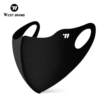 WEST BIKING Summer Sunscreen Traceless Mask 3D Ice Silk Breathable UV Protection Mask Summer Outdoor Sport Cycling Sports Masks