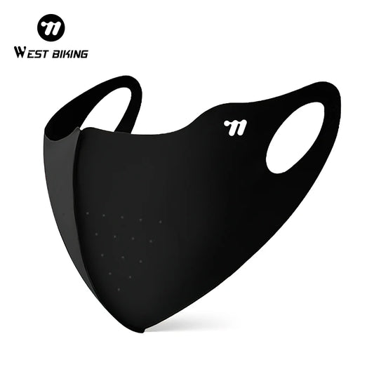 WEST BIKING Summer Sunscreen Traceless Mask 3D Ice Silk Breathable UV Protection Mask Summer Outdoor Sport Cycling Sports Masks