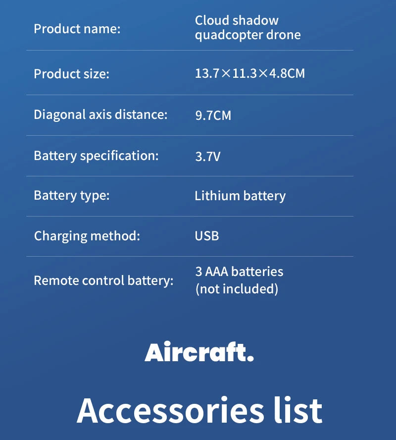 New H135 Mini Drone WIFI FPV Hover Professional 4K Camera Pocket Coloful Lights Dron Rc Plane Foldable Quadcopter RC Toys Gifts