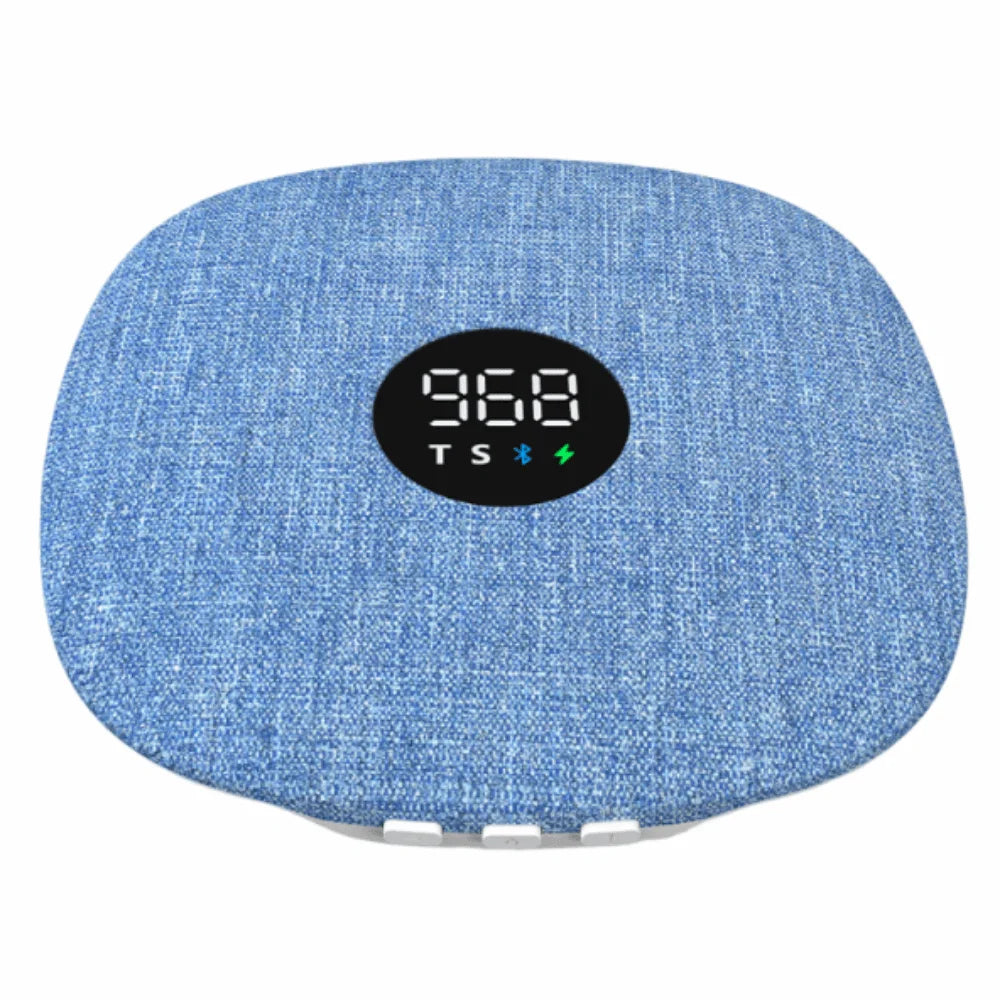 Bluetooth 5.4 Under Pillow Bluetooth Speaker Sleep Aid Bone Conduction Sound Machine TF Card Support Ultra-Thin