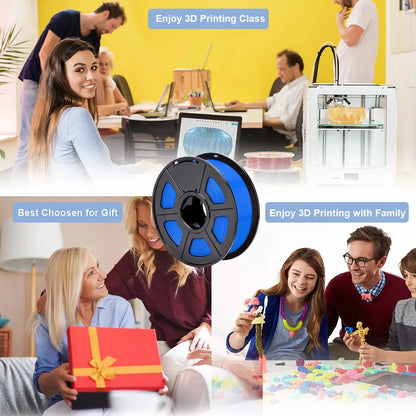 SUNLU PLA Filament 2KG 1KG/ Roll 3D Printer Filament PLA 1.75mm 3d Filament PLA Printing Materials for 3D Printer to 3D Printing