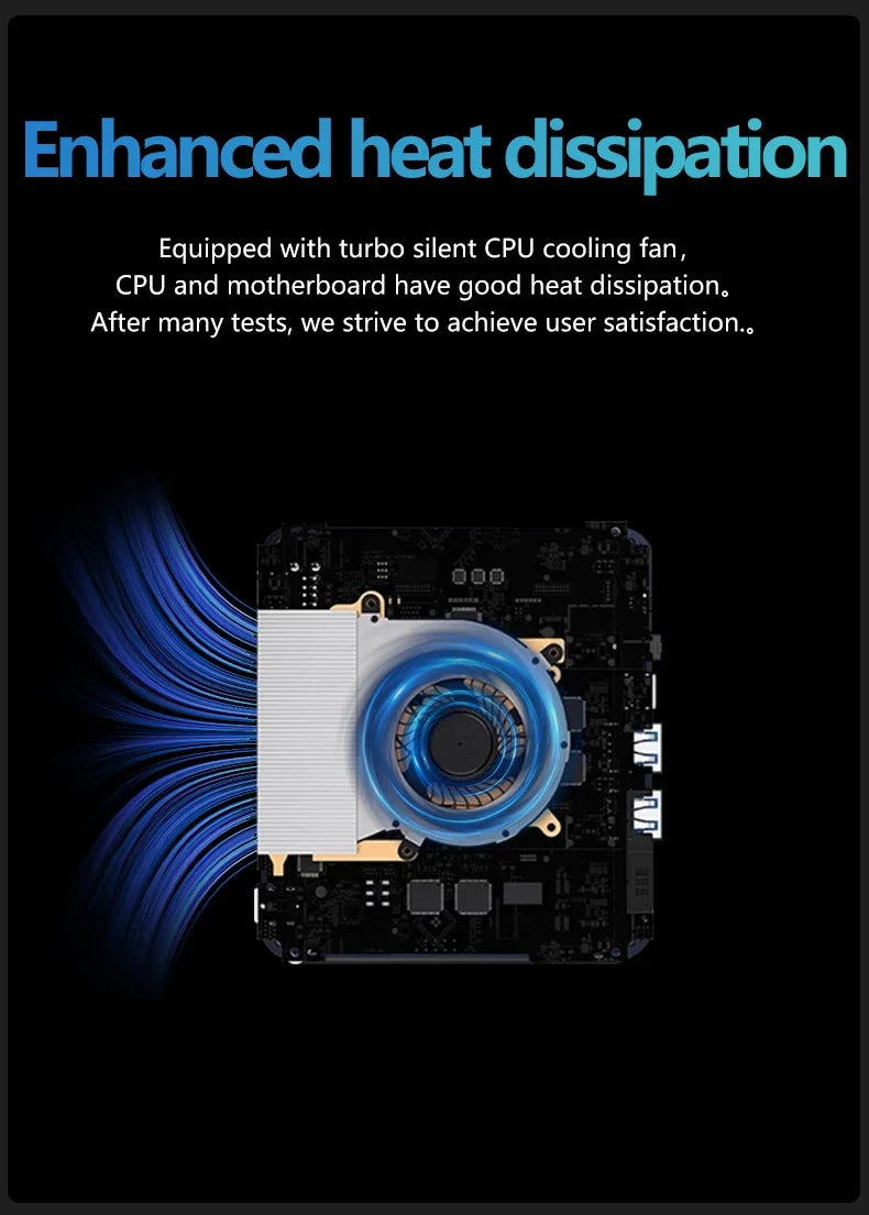 AMD Mini PC Gamer Ryzen 9 6900HX Ryzen 7 6800H ES 2xDDR5 2xLAN 2.5G NVMe USB4 WiFi6E Windows 11 Pro Desktop Mini Gaming Computer