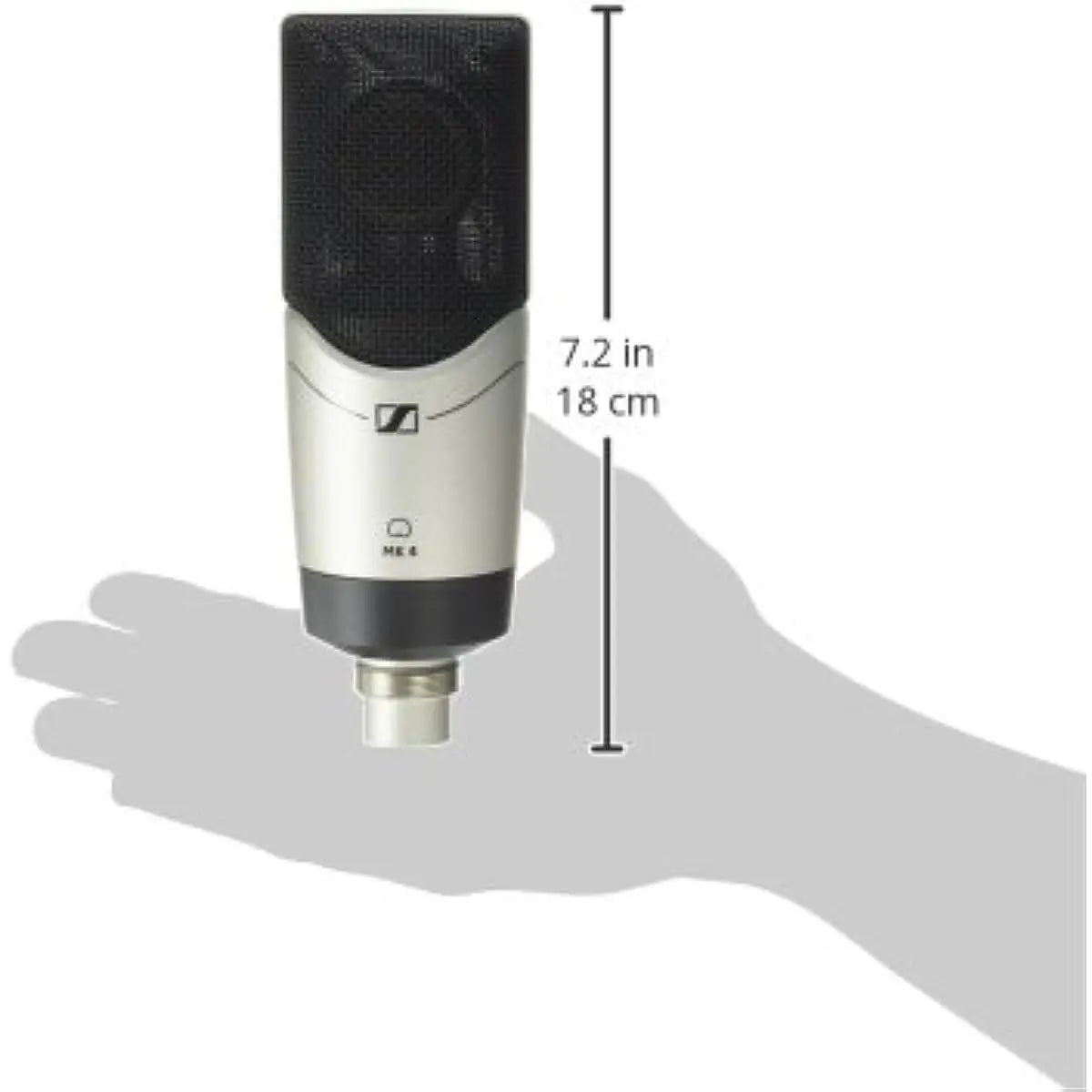 Sennheiser MK4 Professional Live Streaming Condenser Mic Low Noise Vocal Microphone For Online Singing Podcast Studio Recording