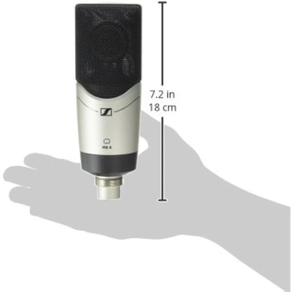 Sennheiser MK4 Professional Live Streaming Condenser Mic Low Noise Vocal Microphone For Online Singing Podcast Studio Recording