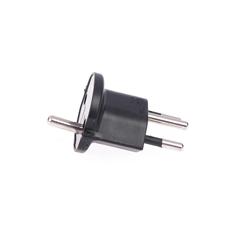 1PC Plug Travel Adapter Europe German TO Swiss Plugs 10A 250V Power Plug EU To Switzerland Electrical Plug Adapter