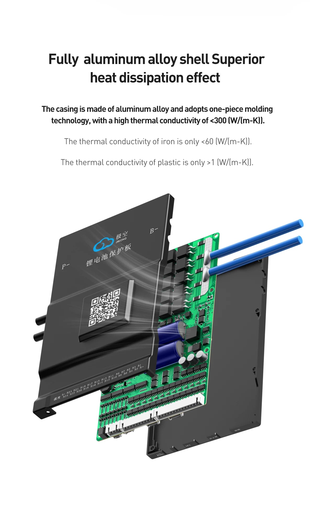 Jikong JK BMS 3s 4s 5s 6s 7s 8s 100A 200A 300A Smart Lifepo4 Li-ion Active Balance Lithium 12V 24v With RS485 CAN Bluetooth Heat